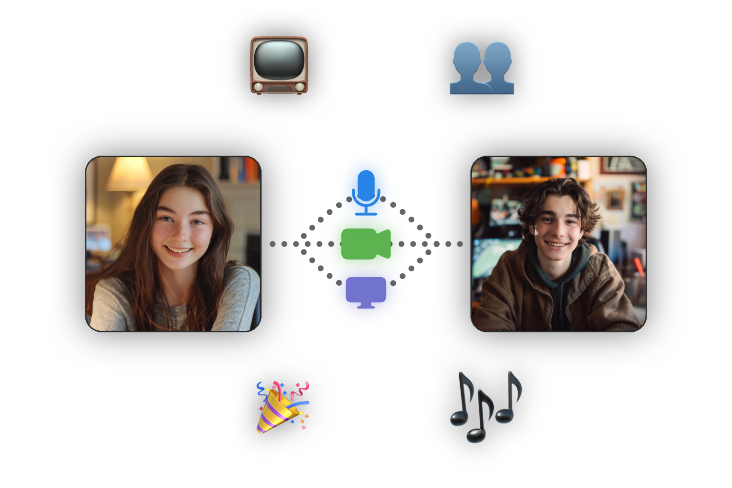 Watch YouTube Together with the Video Call