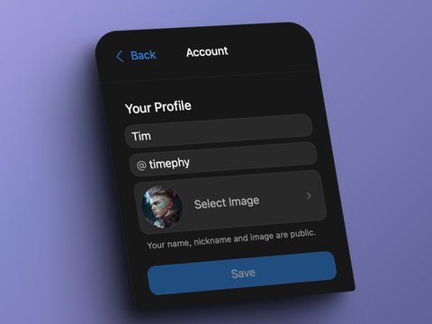 Account Settings of a GroupTube Account